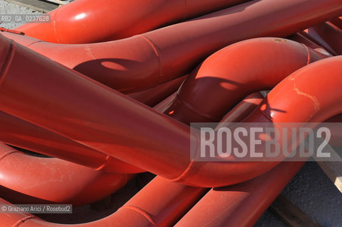 VENEZIA 3/2/11 - LAVORI IN CORSO ALLA BOCCA DI PORTO DI LIDO LATO TREPORTI ©Graziano Arici/Rosebud2 CONSORZIO VENEZIA NUOVA