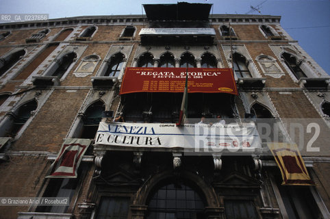 Venice 1984 - Cultural Sponsor in Venice ©Graziano Arici/Rosebud2