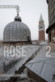 Venice 15/12/12 - Cupolas of St.Marks Basilica s.marco