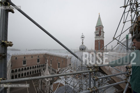 Venice 15/12/12 - Cupolas of St.Marks Basilica s.marco