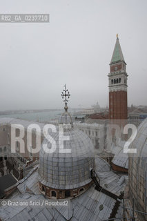 Venice 15/12/12 - Cupolas of St.Marks Basilica s.marco