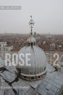 Venice 15/12/12 - Cupolas of St.Marks Basilica s.marco