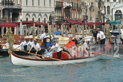 Venice 25/3/12 - The Entrance of the new Patriarch of Venice, the cardinal Francesco Moraglia, in St. March Basilica cardinale patriarca ©Graziano Arici/Rosebud2