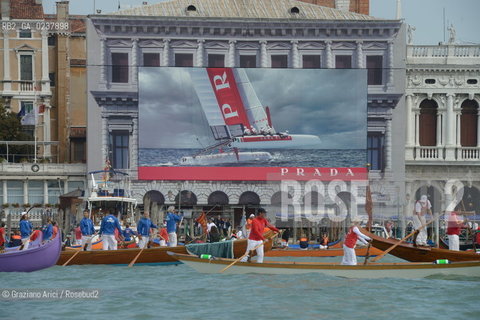 Venice 20/05/12 - Festa della Sensa Feast - barca regata  ©Graziano Arici/Rosebud2