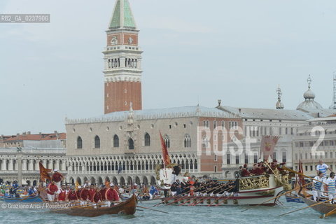 Venice 20/05/12 - Festa della Sensa Feast - barca regata  ©Graziano Arici/Rosebud2