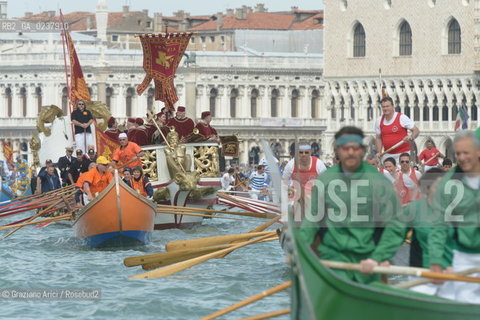 Venice 20/05/12 - Festa della Sensa Feast - barca regata  ©Graziano Arici/Rosebud2