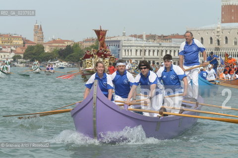 Venice 20/05/12 - Festa della Sensa Feast - barca regata  ©Graziano Arici/Rosebud2