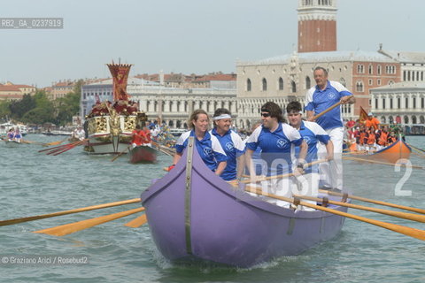 Venice 20/05/12 - Festa della Sensa Feast - barca regata  ©Graziano Arici/Rosebud2