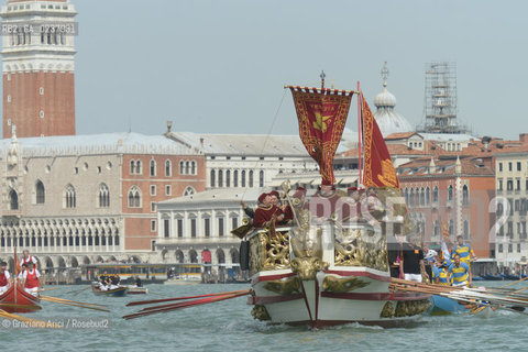 Venice 20/05/12 - Festa della Sensa Feast - barca regata  ©Graziano Arici/Rosebud2
