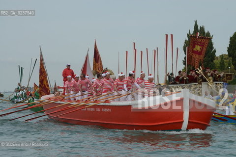 Venice 20/05/12 - Festa della Sensa Feast - barca regata  ©Graziano Arici/Rosebud2