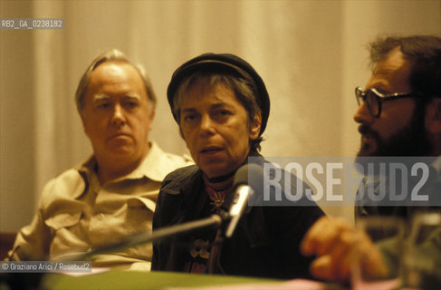 Venezia,1995.La politica americana Shirley Clarke.Politica politico ritratto.Venice,1995.The American Politician Shirley Clarke ©Graziano Arici/Rosebud2