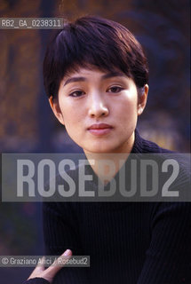 Venezia,1992.Ritratto dellattrice cinese Gong Li. Cinema ritratto attrice cinese.Venice,1992.Portrait of the Chinese actress Gong Li ©Graziano Arici/Rosebud2