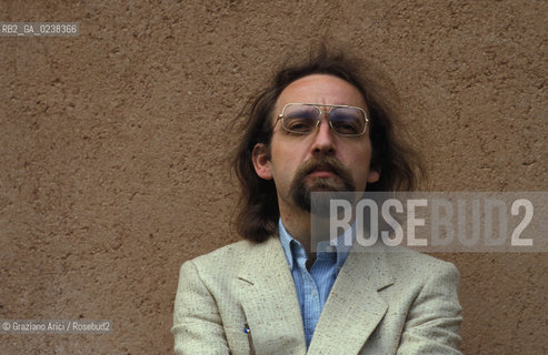 Venezia, 1993.Ritratto del compositore Bryan Ferneyhough. Musica, musica classica, compositore, ritratto.Venice, 1993. Portrait of the composer Bryan Ferneyhough ©Graziano Arici/Rosebud2  astga ©Graziano Arici/Rosebud2