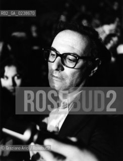 -Trieste,1977. Lo psichiatra Agostino Pirella. Psichiatria medicina ritratto psichiatra.-Trieste,1977. Portrait of the psychiatrist Agostino Pirella © Archivio Graziano Arici MES  astga ©Graziano Arici/Rosebud2