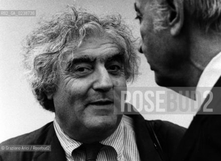 -Venezia,1979. Ritratto del fotografo Cornell Capa (Kornél Friedmann), fratello di Robert Capa. Fotografia fotografo Giornalismo Fotogiornalismo fotoreporter Capa ritratto.-Venice,1979.Portrait of the photographer Cornell Capa (Kornél Friedmann),brother of Robert Capa ©Graziano Arici/Rosebud2  astga ©Graziano Arici/Rosebud2