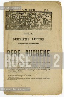-Rivista Un sou, le père duchene numero 59, Parigi, 1871. Deuxieme lettrf  Cm 15,5X22,6  Rivista con illustrazioni. Comune di Parigi, Rivista,Illustrazioni, Fotoantiche.-Magazine Un sou, le père duchene  number 59, Paris, 1871.Deuxieme lettrf  Cm 15,5X22,6  Magazine with illustrations  © Archivio Graziano Arici..