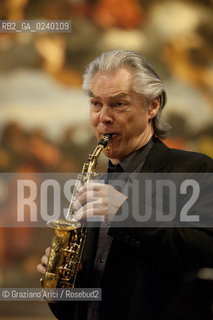 Venice, 18/6/11 - The Norwegian tenor and soprano saxophonist, active in the jazz, classical, and world music genres  Jan Garbarek musica