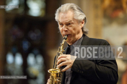 Venice, 18/6/11 - The Norwegian tenor and soprano saxophonist, active in the jazz, classical, and world music genres  Jan Garbarek musica