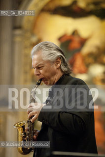 Venice, 18/6/11 - The Norwegian tenor and soprano saxophonist, active in the jazz, classical, and world music genres  Jan Garbarek musica