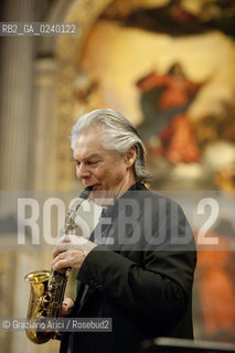 Venice, 18/6/11 - The Norwegian tenor and soprano saxophonist, active in the jazz, classical, and world music genres  Jan Garbarek musica