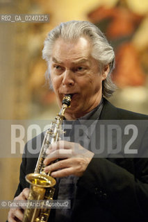 Venice, 18/6/11 - The Norwegian tenor and soprano saxophonist, active in the jazz, classical, and world music genres  Jan Garbarek musica