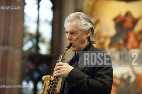 Venice, 18/6/11 - The Norwegian tenor and soprano saxophonist, active in the jazz, classical, and world music genres  Jan Garbarek musica
