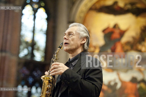 Venice, 18/6/11 - The Norwegian tenor and soprano saxophonist, active in the jazz, classical, and world music genres  Jan Garbarek musica