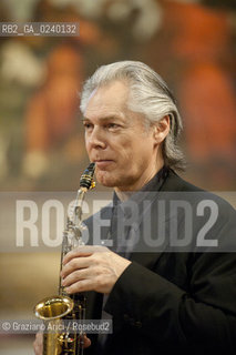 Venice, 18/6/11 - The Norwegian tenor and soprano saxophonist, active in the jazz, classical, and world music genres  Jan Garbarek musica