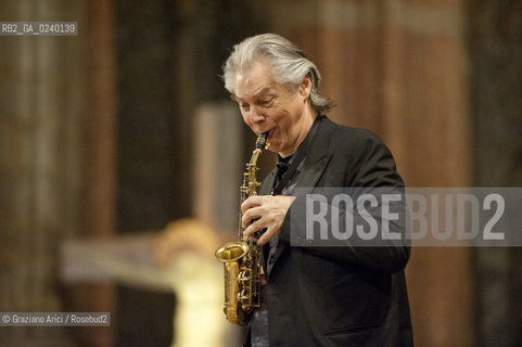 Venice, 18/6/11 - The Norwegian tenor and soprano saxophonist, active in the jazz, classical, and world music genres  Jan Garbarek musica