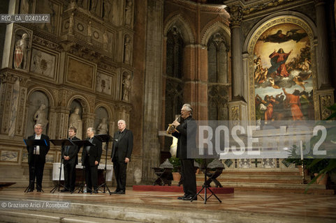 Venice, 18/6/11 - The Norwegian tenor and soprano saxophonist, active in the jazz, classical, and world music genres  Jan Garbarek musica