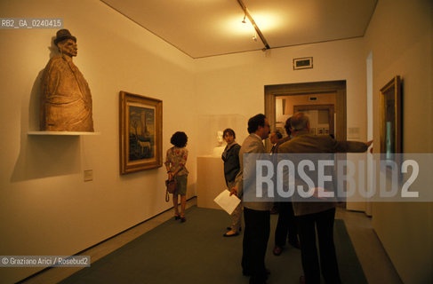 Venezia,1989.Palazzo Grassi. Mostra Presenze 1900-1945. Arte Novecento mostra.Venice,1989.Palazzo Grassi.Exhibition Presenze 1900-1945  ©Graziano Arici/Rosebud2