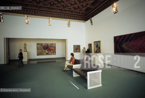 Venezia,1986. Palazzo Grassi. Mostra Futurismo e Futurismi. Arte futurismo mostra.Venice,1986. Palazzo Grassi. Exhibition Futurismo e Futurismi ©Graziano Arici/Rosebud2