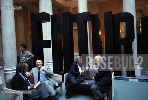 Venezia,1986. Palazzo Grassi. Mostra Futurismo e Futurismi. Arte futurismo mostra.Venice,1986. Palazzo Grassi. Exhibition Futurismo e Futurismi ©Graziano Arici/Rosebud2