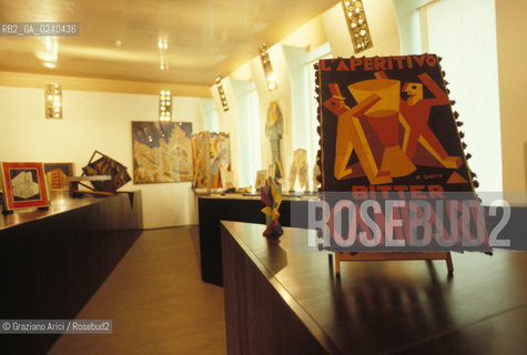 Venezia,1986. Palazzo Grassi. Mostra Futurismo e Futurismi. Arte futurismo mostra.Venice,1986. Palazzo Grassi. Exhibition Futurismo e Futurismi ©Graziano Arici/Rosebud2