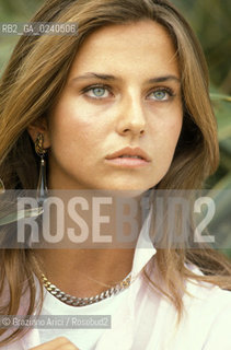 - Venezia, 1980.Festival Internazionale dArte Cinematografica di Venezia.Ritratto dellattrice Antonella Interlenghi. Cinema ritratto attrice.- Venice,1980. Venice International Film Festival.Portrait of actress Antonella Interlenghi ©  Graziano Arici