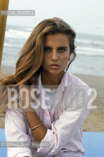 - Venezia, 1980.Festival Internazionale dArte Cinematografica di Venezia.Ritratto dellattrice Antonella Interlenghi. Cinema ritratto attrice.- Venice,1980. Venice International Film Festival.Portrait of actress Antonella Interlenghi MES ©  Graziano Arici