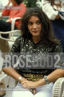 - Venezia, 1981.Festival Internazionale dArte Cinematografica di Venezia.Ritratto dellattrice Marina Suma. Cinema ritratto attrice.- Venice,1981.Venice International Film Festival.Portrait of actress Marina Suma MES  ©  Graziano Arici  astga ©Graziano Arici/Rosebud2