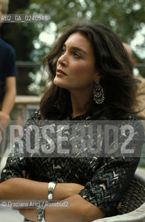 - Venezia, 1981.Festival Internazionale dArte Cinematografica di Venezia.Ritratto dellattrice Marina Suma. Cinema ritratto attrice.- Venice,1981.Venice International Film Festival.Portrait of actress Marina Suma MES  ©  Graziano Arici  astga ©Graziano Arici/Rosebud2