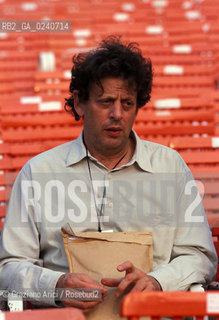 -Jesolo(Venezia),1992. Il compositore Philip Glass. Musica classica contemporanea minimalismo ritratto compositore.-Jesolo(Venice),1992. The contemporary composer Philip Glass ©Graziano Arici/Rosebud2