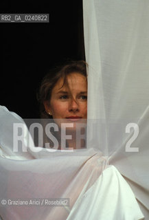 - Venezia, 1989. 46°Festival Internazionale dArte Cinematografica di Venezia.Ritratto dellattrice francese Sanda Dominique. Cinema ritratto attrice.- Venice,1989. 46th Venice International Film Festival.Portrait of the French actress Sanda Dominique ©Graziano Arici/Rosebud2