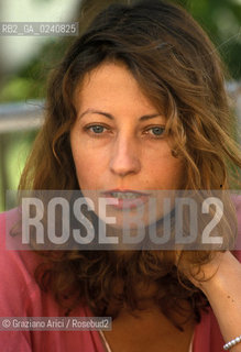 - Venezia, 1993. 50°Festival Internazionale dArte Cinematografica di Venezia.Ritratto dellattrice Marie Riviere.Cinema ritratto attrice.- Venice,1993. 50th Venice International Film Festival.Portrait of the actress Marie Riviere  ©  Graziano Arici MES