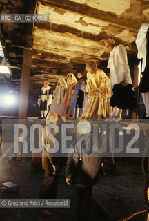 - Venezia,1979.Riprese del film Don Giovannidi Joseph Losey.Cinema film Don Giovanni set backstage.- Venice,1979. Backstage of the film Don Giovanni ©Graziano Arici/Rosebud2.