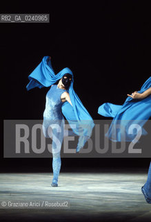 -Venezia,1975.Teatro Verde di San Giorgio.Balletto di Lione Opera Venice Secrete. Danza Balletto Lione ballerino Venice Secrete .-Venice,1975. Teatro Verde, San Giorgio.Opera Venice Secrete by Lyon Ballet MES ©Graziano Arici/Rosebud2