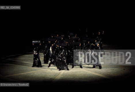 -Venezia,1975.Teatro Verde di San Giorgio.Balletto di Lione Opera Venice Secrete. Danza Balletto Lione ballerino Venice Secrete .-Venice,1975. Teatro Verde, San Giorgio.Opera Venice Secrete by Lyon Ballet MES ©Graziano Arici/Rosebud2