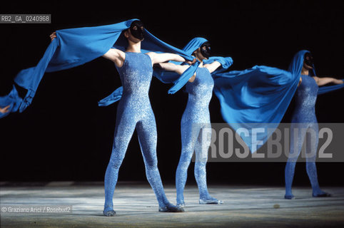 -Venezia,1975.Teatro Verde di San Giorgio.Balletto di Lione Opera Venice Secrete. Danza Balletto Lione ballerino Venice Secrete .-Venice,1975. Teatro Verde, San Giorgio.Opera Venice Secrete by Lyon Ballet MES ©Graziano Arici/Rosebud2