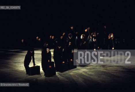 -Venezia,1975.Teatro Verde di San Giorgio.Balletto di Lione Opera Venice Secrete. Danza Balletto Lione ballerino Venice Secrete .-Venice,1975. Teatro Verde, San Giorgio.Opera Venice Secrete by Lyon Ballet MES ©Graziano Arici/Rosebud2