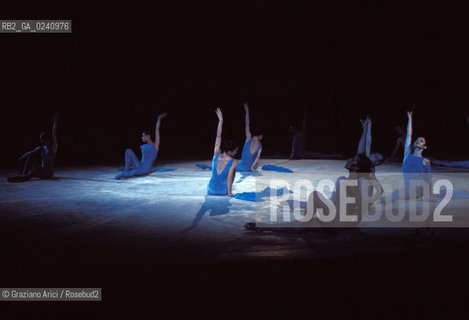 -Venezia,1975.Teatro Verde di San Giorgio.Balletto di Lione Opera Venice Secrete. Danza Balletto Lione ballerino Venice Secrete .-Venice,1975. Teatro Verde, San Giorgio.Opera Venice Secrete by Lyon Ballet MES ©Graziano Arici/Rosebud2