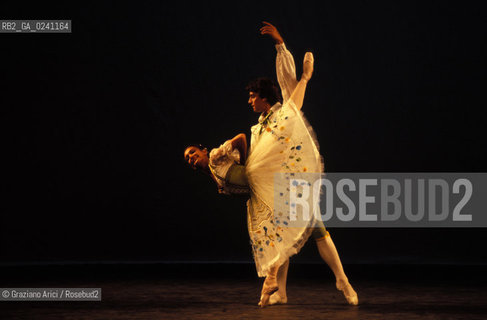 Venezia,1982.Gran Teatro La Fenice.Balletto della Royal Danish Company.Venice,1982. Gran Teatro La Fenice. Ballet of Royal Danish Company ©Graziano Arici/Rosebud2