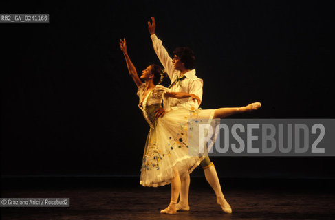 Venezia,1982.Gran Teatro La Fenice.Balletto della Royal Danish Company.Venice,1982. Gran Teatro La Fenice. Ballet of Royal Danish Company ©Graziano Arici/Rosebud2