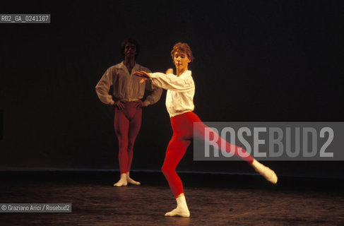 Venezia,1982.Gran Teatro La Fenice.Balletto della Royal Danish Company.Venice,1982. Gran Teatro La Fenice. Ballet of Royal Danish Company ©Graziano Arici/Rosebud2